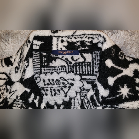 Louis Vuitton Comics Trucker Jacket Black (M) - Picture 3 of 16